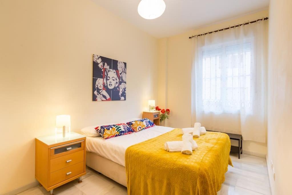 Bright, Quiet And Nice Ground Floor In The Center Màlaga Exteriér fotografie